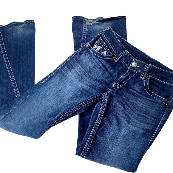 True Religion | Joey Flare Denim Jeans | Sz. 30 - Picture 2 of 14